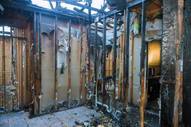 Professional Emergency Fire Cleanup technician working in Shelbina, MO